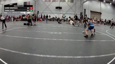 132 lbs Round 2 (6 Team) - Owen Clark, Palm City Thundercats vs James Westrick, GPS