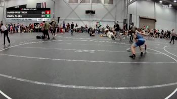 132 lbs Round 2 (6 Team) - Owen Clark, Palm City Thundercats vs James Westrick, GPS