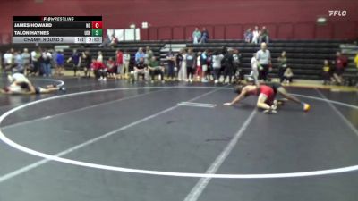 149 lbs Champ. Round 2 - Talon Haynes, USF vs James Howard, Newberry College