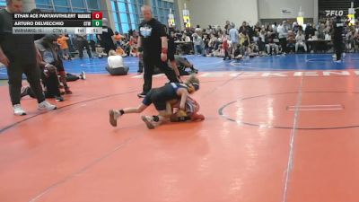 53 lbs Rr Rnd 4 - Ethan Ace Panyavuthilert, Warhawks Wrestling Inc. - K3 vs Arturo DelVecchio, Cordoba Trained - K3