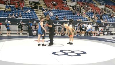 120 lbs Champ. Rd Of 32 - Uriah Holiday, California vs Lincoln Swick, Wisconsin