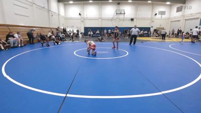 90 lbs Round 2 - Santiago Guillent, SoCal Grappling vs Aaliyah Kemplin, Ceres Pups WC