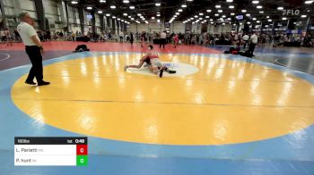 160 lbs Consi Of 16 #2 - Lucas Parietti, MO vs Paxton Hunt, PA