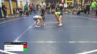 78 lbs Consy 6 - Liam Reeves, Steel Valley Renegades vs Brennan Hart, Team Donahoe