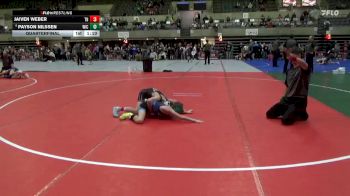 85 lbs Quarterfinal - Jaiven Weber, Team Nazar vs Payson Nilssen, Weigh-In Club
