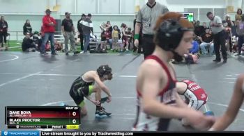 56 lbs Round 6 (8 Team) - Dane Bova, All American vs Blake Proctor, Silo