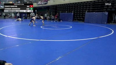 110 lbs Round Of 16 - Chace VanDyke, Ridgebury vs Connor Herrmann, Camden Wyoming