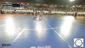 143 lbs Round Of 16 - Kobe Johnson, Sallisaw Takedown Club vs Avery Hawkins, Glenpool JH