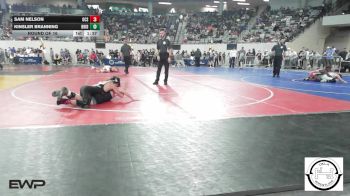 101 lbs Round Of 16 - Sam Nelson, Oklahoma Christian School vs Kinsler Branning, Bridge Creek Wrestling