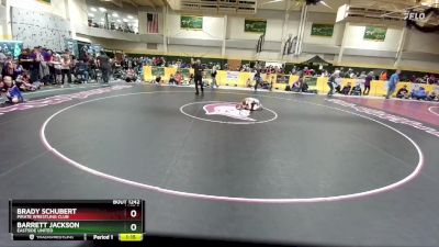 55 lbs 1st Place Match - Brady Schubert, Pirate Wrestling Club vs Barrett Jackson, Eastside United