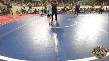 57 lbs Consi Of 4 - Arielle Wylie, Tuttle Wrestling vs Rowan Falcon, Division Bell Wrestling