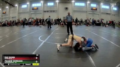 80 lbs Round 1 (10 Team) - Dax Quinn, Rambler WC vs Frankie Giordano, Neighborhood