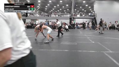 150 lbs Round 2 (6 Team) - Luke Lilley, Freakztyle Wrestling vs Christian Kurzea, Kraken Blue