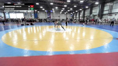 120 lbs Round Of 128 - Christopher Welch, PA vs Chase Rust, GA