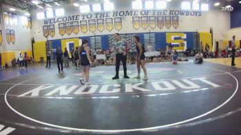 135 lbs Round 3 (6 Team) - Maia Ioselli, Wellington WC vs Marigona Lau, The Outsiders