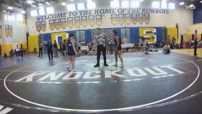 135 lbs Round 3 (6 Team) - Maia Ioselli, Wellington WC vs Marigona Lau, The Outsiders