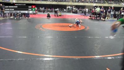 62 lbs Consolation - Ash Henecker, Glen Rock vs John Ryan, Berkeley Twp