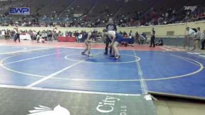 160 lbs Round Of 32 - Claudia Thomason, Shawnee Middle School vs Anna Toumbs, MARLOW OUTLAWS JH
