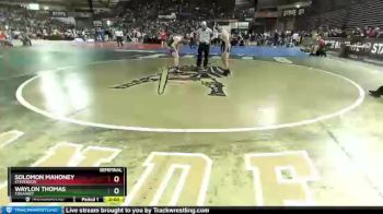 1 lbs Semifinal - Waylon Thomas, Tonasket vs Solomon Mahoney, Stevenson