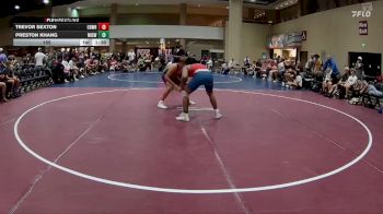 165 lbs Round 1 (6 Team) - Trevor Sexton, Crossroads Wrestling vs Preston Khang, Mississippi WC