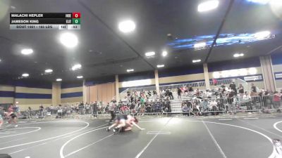 165 lbs Consi Of 64 #2 - Malachi Hepler, Independant vs Jameson King, Elite Force WC