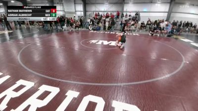 135-139 lbs Round 1 - Nathan Mathews, Cheyenne East vs Adrian Albrecht, Natrona County