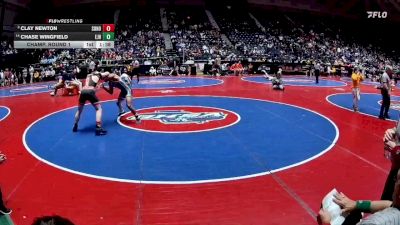 2A-165 lbs Champ. Round 1 - Clay Newton, Sonoraville vs Chase Wingfield, East Jackson HS