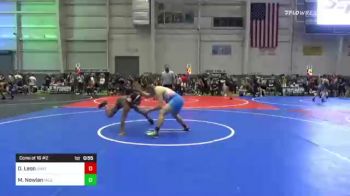 170 lbs Consi Of 16 #2 - Dominick Leon, Unattached vs Mitchell Nowlan, Mile High Yeti Club