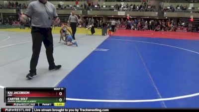 100 lbs 5th Place Match - Kai Jacobson, LAW vs Carter Solt, Askren Wrestling Academy