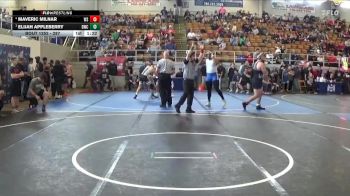287 lbs Semifinal - Elijah Appleberry, Dunbar Wrestling Club vs Maveric Milnar, West Geauga