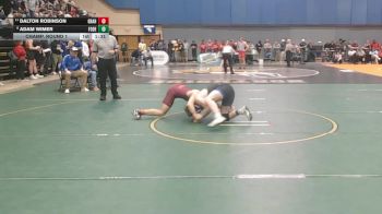 2 - 175 lbs Champ. Round 1 - Dalton Robinson, Graham vs Adam Wimer, Fort Defiance
