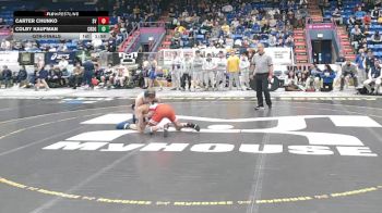 133 lbs Qtr-finals - Carter Chunko, Saucon Valley vs Colby Kaufman, Chestnut Ridge