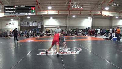 165 lbs Cons. Round 2 - Pat Downing, Ohio State vs Cael Miller, Bellarmine