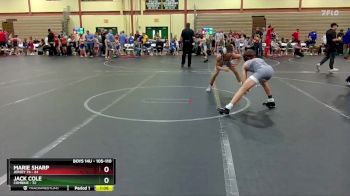 105-110 lbs Semifinal - Marie Sharp, Jersey 74 vs Jack Cole, Combine