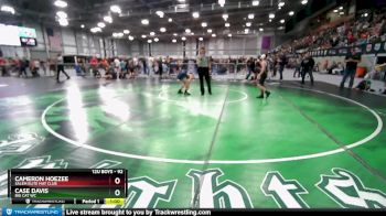 92 lbs Cons. Round 3 - Cameron Hoezee, Salem Elite Mat Club vs Case Davis, Big Cat WC