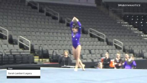 Sarah Lambert Legacy Gymnastics KY - Floor