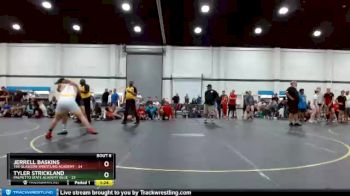 195 lbs Semis & 1st Wrestleback (8 Team) - Jerrell Baskins, The Glasgow Wrestling Academy vs Tyler Strickland, Palmetto State Academy Blue