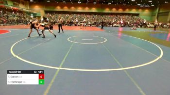 132 lbs Round Of 128 - Tigran Greyan, St John Bosco vs Tanner Frothinger, Eagle