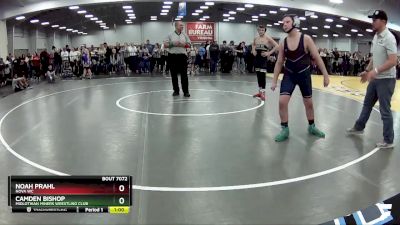 135 lbs Semifinal - Camden Bishop, Midlothian Miners Wrestling Club vs Noah Prahl, Nova WC