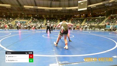 100 lbs Round Of 32 - Easton Pierce, Standfast vs Jacob Sutphin, King Select