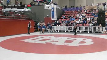 285 lbs Semifinal - Deantowan Malone, Father Ryan High School vs Cannon Voiles, McCallie School