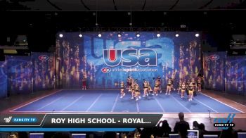 Roy High School - Royal Cheer [2022 Coed Varsity Show Cheer Advanced - Small] 2022 USA Nationals: Spirit/College/Junior