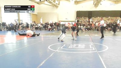 134-H lbs Round Of 16 - Darren Cangelosi, Prime Wrestling Club vs Albert Lula, Monsignor Farrell