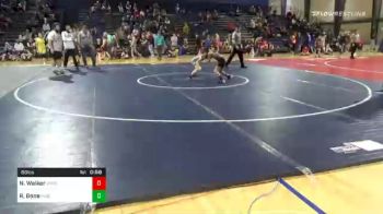 69 lbs Prelims - Nathan Walker, Woodstock Wrestling Club vs Railey Bone, Hornets Wrestling Club