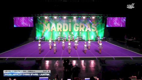 Douglasville Cheer Stars - Jupiter [2026 L1 Youth - D2 - Small Day 2] 2026 Mardi Gras Grand Nationals