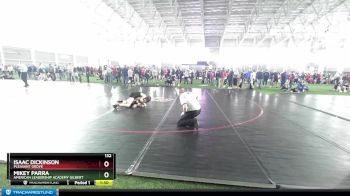 132 lbs Champ. Round 2 - Isaac Dickinson, Pleasant Grove vs Mikey Parra, American Leadership Academy Gilbert