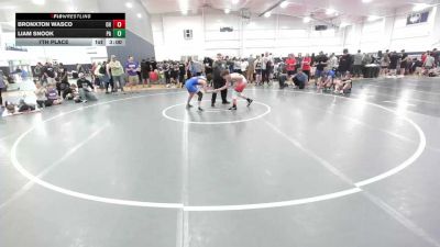 114 lbs 3rd Place - Wyatt Kiner, PA vs Max Jovenitti, PA