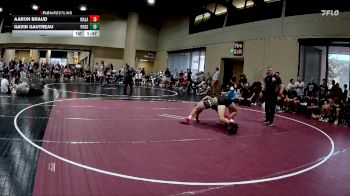 138 lbs Round 3 (6 Team) - Aaron Braud, WALA vs Gavin Gautreau, Pod Squad