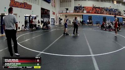 157 lbs Champ. Round 1 - Dylan Briles, Archbishop Spalding vs Augustus Haas, St. Mary`s Anapolis