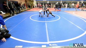 46 lbs Semifinal - Madden Moore, Cleveland Tigers Wrestling vs Kade Whitenack, Pryor Tigers